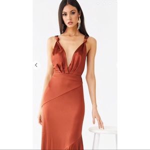 Satin dress